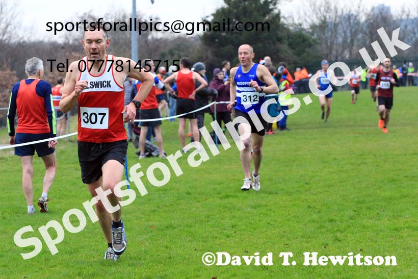 Masters mens 2022 Birtley Cross Country Relays. Photo: David T. Hewitson/Sports for All Pics